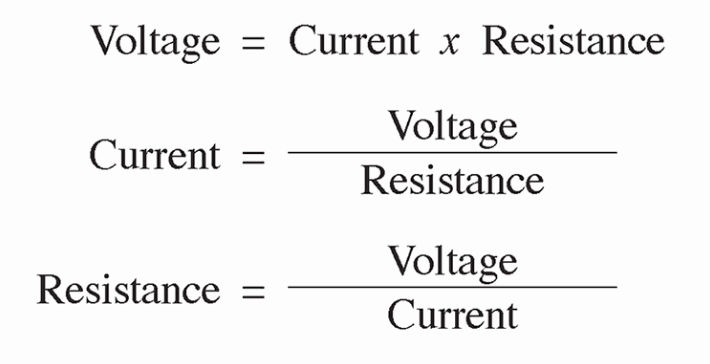 Current, Voltage & Resistance Relation