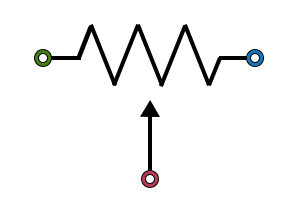 symbol of a potentiometer