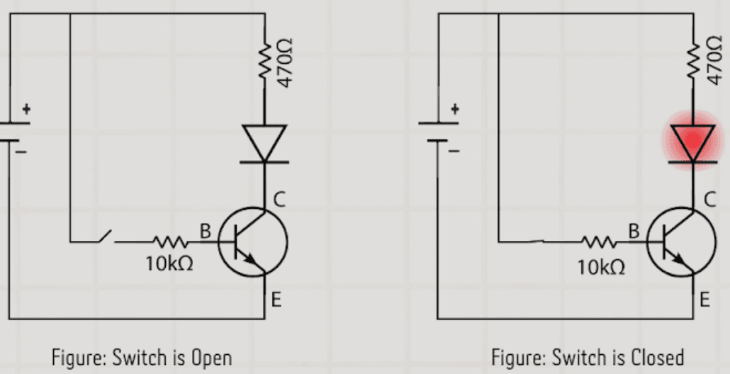 BC547 Transistor as a Switch